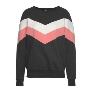 H.I.S Tréning póló  világos-rózsaszín / fekete / természetes fehér