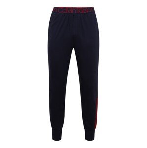 Calvin Klein Underwear Pizsama nadrágok 'JOGGER'  sötétkék / piros