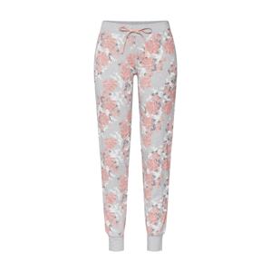 Skiny Pizsama nadrágok  szürke / rózsaszín / fehér