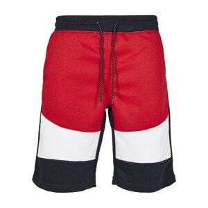 SOUTHPOLE Shorts  fehér / tengerészkék / piros