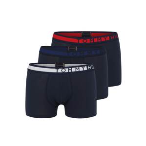 Tommy Hilfiger Underwear Boxeralsók '3P TRUNK'  fehér / piros / éjkék