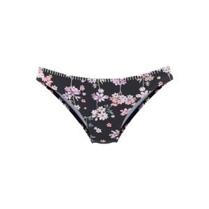 SUNSEEKER Bikini nadrágok 'Ditsy'  orchidea / rózsaszín / fekete / fehér