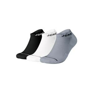 Jordan Socken  sötétszürke / fekete / fehér