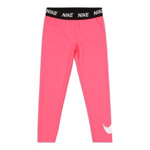 Nike Sportswear Leggings  neon-rózsaszín / fekete / ezüst