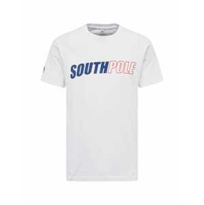 SOUTHPOLE Shirt 'Writing'  kék / piros / fehér