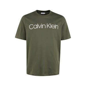Calvin Klein Big & Tall Póló  olíva / fehér