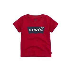 LEVI'S Póló 'Batwing Tee'  piros / fehér / tengerészkék