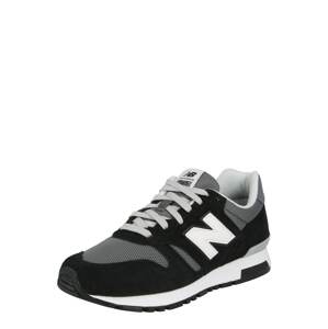 new balance Rövid szárú edzőcipők  szürke / fekete / fehér