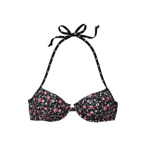 BUFFALO Bikini felső 'Evi'  rózsaszín / fekete