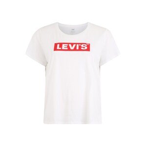 Levi's® Plus Póló 'PERFECT'  piros / fehér