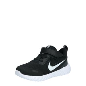 NIKE Sneaker 'Revolution 5'  fehér / fekete