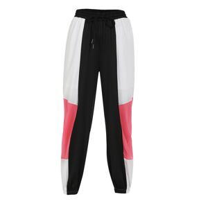 myMo ATHLSR Sportnadrágok  neon-rózsaszín / fehér / fekete
