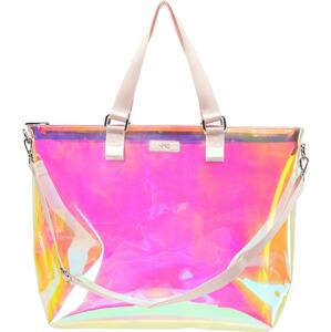 MYMO Shopper táska  rózsaszín / narancs / gyapjúfehér
