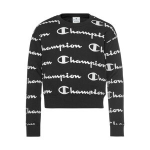 Champion Authentic Athletic Apparel Tréning póló 'Crewneck'  fehér / fekete