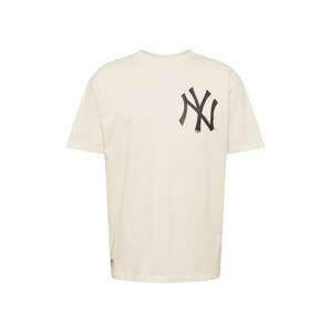 NEW ERA Póló 'MLB New York Yankees'  krém / fekete