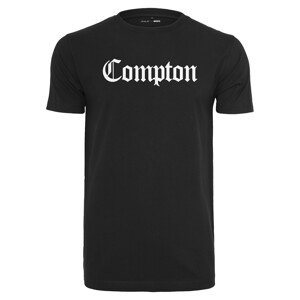 Mister Tee Póló 'Compton'  fekete / fehér