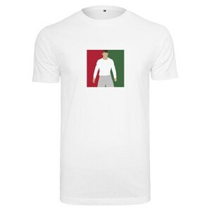 Mister Tee T-Shirt  zöld / fehér / piros