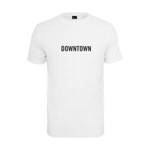 Mister Tee Shirt 'Downtown'  fehér / fekete / pasztellpiros / világoskék / taupe