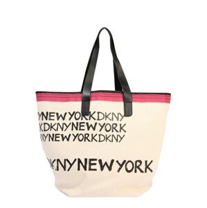 DKNY Shopper táska 'CORI'  bézs / fekete / piros