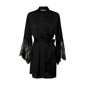 Hunkemöller Hálóköntös 'Kimono Lace'  fekete