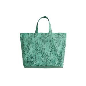 EDITED Shopper táska 'Samiah'  zöld / fekete