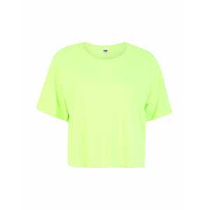 Urban Classics Curvy Shirt 'Neon Tee'  neonzöld
