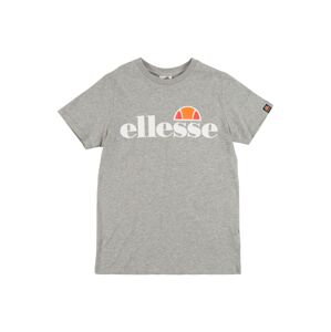 ELLESSE Shirt 'MALIA'  szürke melír / fehér / narancs / világospiros