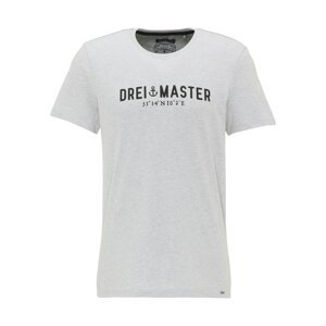 DreiMaster Vintage Póló  szürke / fekete