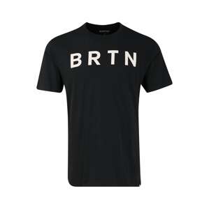 BURTON Póló 'Men's BRTN Organic Short Sleeve T Shirt'  fehér / fekete