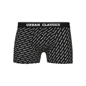 Urban Classics Boxeralsók  fehér / fekete / szürke melír