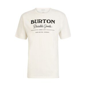 BURTON Póló 'Durable Goods'  fehér / fekete