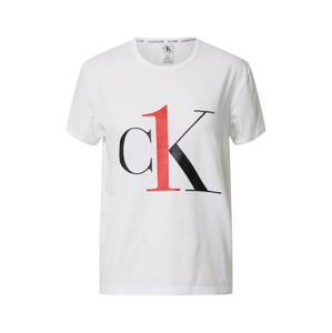 Calvin Klein Underwear Hálóingek 'S/S CREW NECK'  piros / fekete / fehér