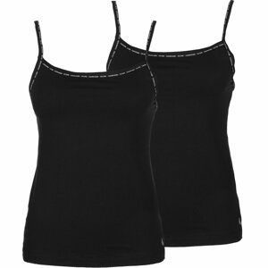 Calvin Klein Underwear Trikó és alsó póló 'CAMISOLE 2PK'  fekete