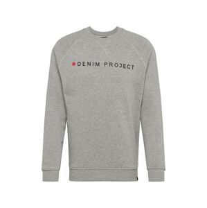 Denim Project Tréning póló  szürke melír