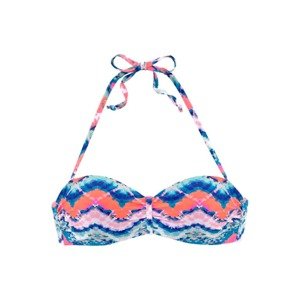 VENICE BEACH Bikini felső  kék / rózsaszín / piros