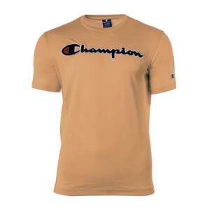 Champion Authentic Athletic Apparel Póló  fekete / fehér / világosbarna