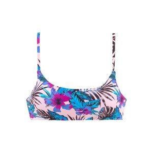 VENICE BEACH Bikini felső 'Marly'  azúr / rózsaszín / pitaja / fekete