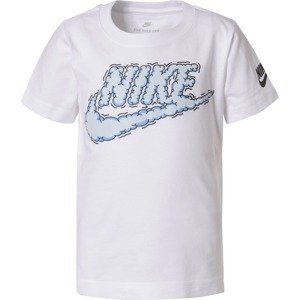 Nike Sportswear Póló  fehér / fekete / világoskék