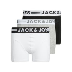 Jack & Jones Junior Alsónadrág  szürke / fekete / fehér