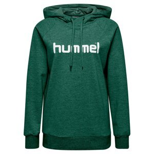 Hummel Sport szabadidős felsők  zöld melír / fehér