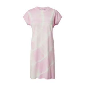 Urban Classics Kleid  rózsaszín / fehér