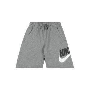 Nike Sportswear Nadrág  szürke melír / fekete / fehér