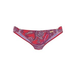 LASCANA Bikini nadrágok  sötétlila / rózsaszín / piros / fehér