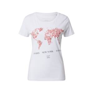 EINSTEIN & NEWTON Póló 'World'  rózsaszín / fekete / fehér