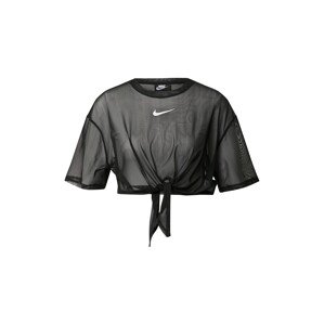 Nike Sportswear Póló 'W NSW INDIO SS TOP'  fehér / fekete