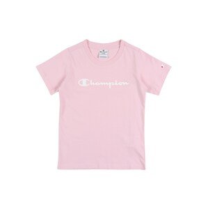 Champion Authentic Athletic Apparel Póló  rózsaszín / fehér / tűzpiros
