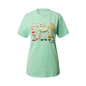 Merchcode Póló 'Pick A Sushi'  menta / vegyes színek