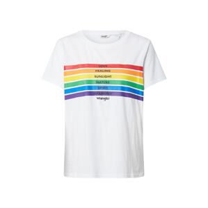 WRANGLER Póló 'Pride'  fehér