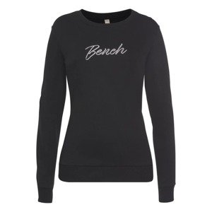 BENCH Tréning póló  világosszürke / fekete