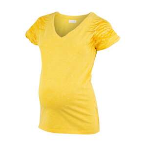 MAMALICIOUS T-Shirt 'ANNABELL A.'  sárga